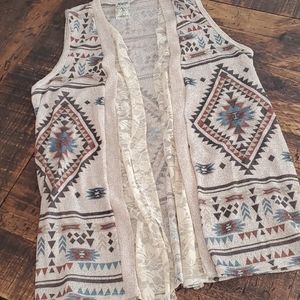 NWOT - Southwest Print Vest